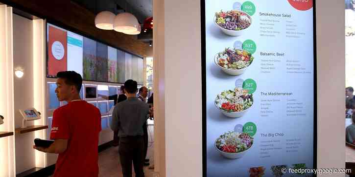 Restaurants are starting to hire robots instead of people who are demanding higher pay
