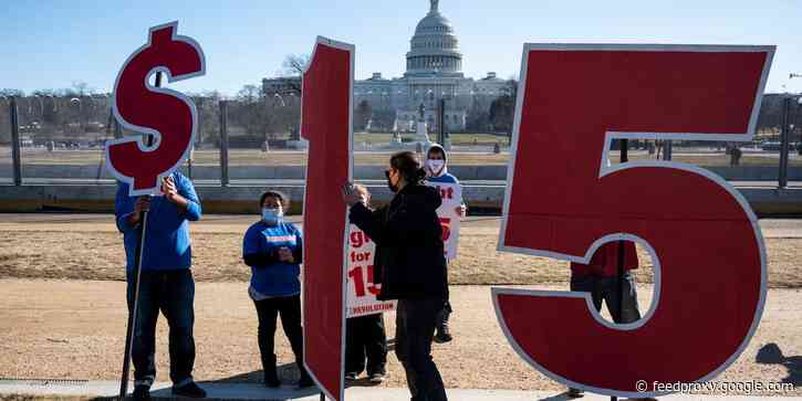 Over 200,000 workers are seeing a pay bump today as 2 states and DC up their minimum wages
