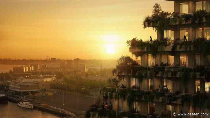 Wooden residential tower in Rotterdam by Mei Architects delayed due to "explosively high" timber prices