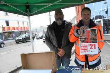 Dorpsgenoten lanceren affichecampagne als steun voor Olympië... (Herne) - Het Nieuwsblad