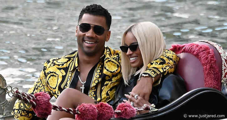 Ciara & Russell Wilson Keep Close on Romantic Gondola Ride in Venice!