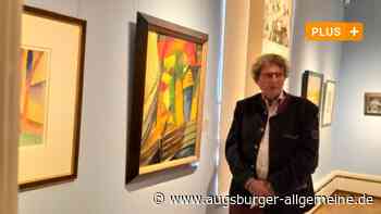 August Mackes Enkel zu Besuch im Edwin-Scharff-Museum