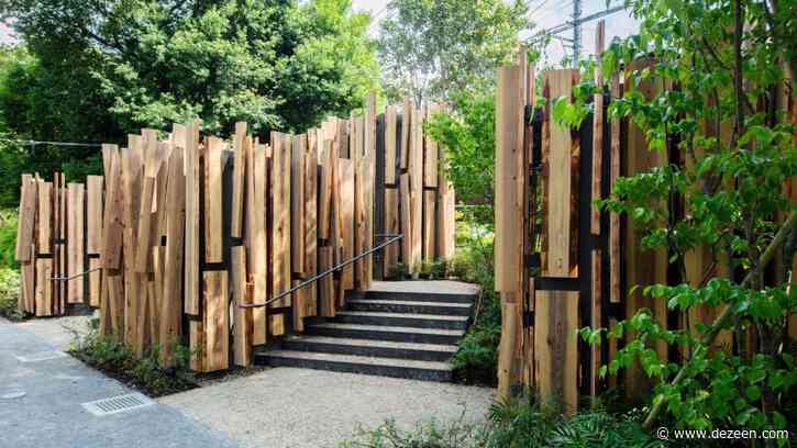 Kengo Kuma reveals cedar-clad public toilet in Tokyo