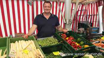 Der Wochenmarkt in Lilienthal - Fester Anlaufpunkt mitten im Ort - WESER-KURIER - WESER-KURIER