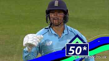England Women v India Women: Sophia Dunkley hits maiden ODI half-century