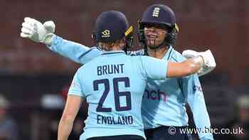 England v India: Sophia Dunkley's 73 guides hosts to tense five-wicket win in second ODI