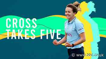 England Women v India Women: Kate Cross takes five wickets