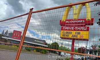 What's Going On Here: McDonald's in Port Colborne closed for renovation - Niagarathisweek.com