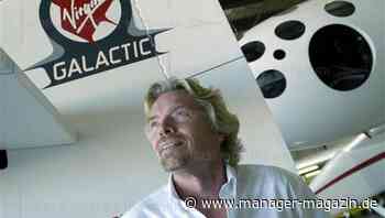 Richard Branson will noch vor Jeff Bezos ins All