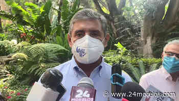 Urióstegui analiza situación de la policía en Cuernavaca - 24 Morelos