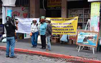 Artesanos protestan en la Secretaría de Turismo - El Sol de Cuernavaca