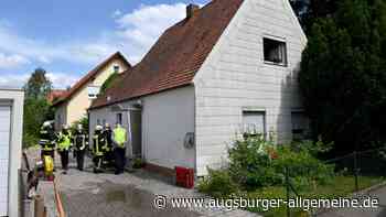 Rauchwolke über Burlafingen