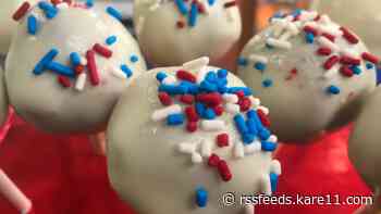 KARE in the Kitchen: 4th of July Red Velvet Cake Pops