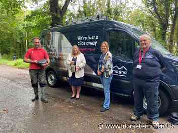 Fontmell Down Forest School receives donation from Magna Housing - Dorset Echo