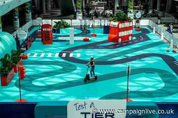 TfL e-scooter-trial brand Tier creates obstacle course