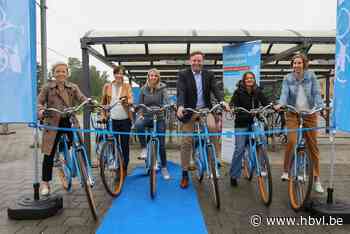 Deelfietsen van Blue-bike aan het station - Het Belang van Limburg