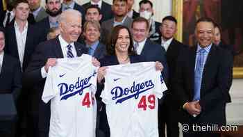 Biden on Dodgers' visit: 'We need sports more than we ever realized'