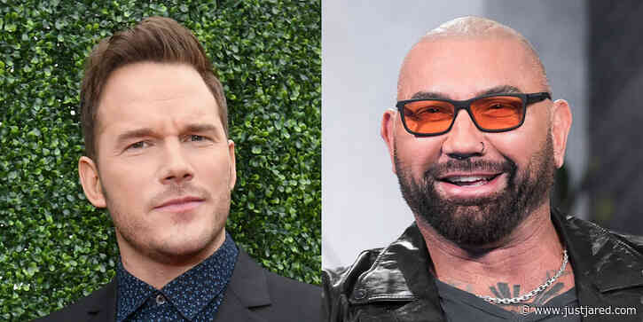 Chris Pratt Reveals What He Hilariously Texted to Dave Bautista While on Sleeping Pills