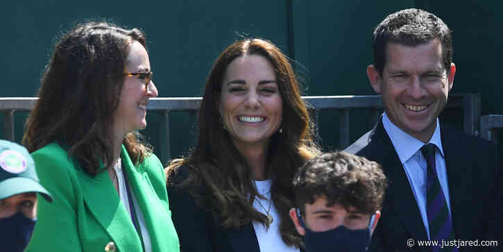 Kate Middleton Attends Wimbledon One Day After Princess Diana Statue Ceremony