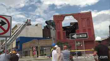 Building partially collapses in downtown Buffalo