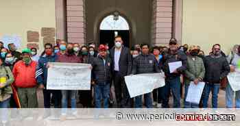 Gobernador Alejandro Tello dialoga con manifestantes del IZC - Periódico Mirador