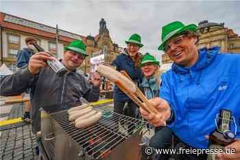 Chemnitz grillt: Für Grillspaß muss nicht die Sonne scheinen - Freie Presse