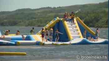 Saskatchewan heat wave forcing campers to find ways to cool off