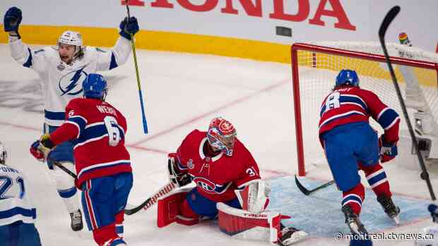 Third time not the charm for Habs as Lightning now a win away from clean sweep