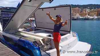 PHOTOS - Le premier yacht propulsé par hydrogène fait escale à Nice - France Bleu