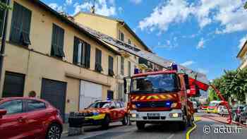 Nice. Une habitation prend feu dans le quartier Cimiez, une quarantaine de pompiers interviennent - actu.fr