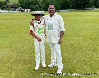Meet the 12-year-old cricketer playing for an adults Lancashire league side!