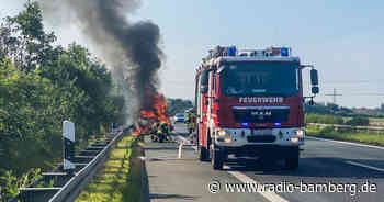 Feuerwehreinsatz auf der A73!