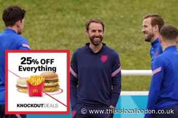 McDonald's offer 25 per cent off entire menu ahead of England vs Ukraine