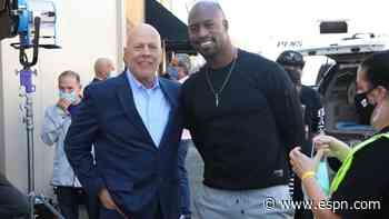 Former NFL star Vernon Davis models acting career after The Rock