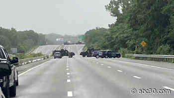 Armed group of men in standoff with MA police, shutting down I-95, prompting shelter-in-place orders