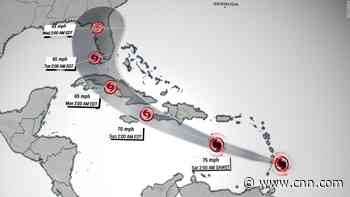 Hurricane Elsa brings strong winds and heavy rain to the Caribbean
