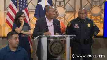 'Hands off our children': Police chief, mayor respond to shootings of two Houston children - KHOU.com