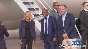 First Lady Dr. Jill Biden, Second Gentleman Doug Emhoff arrive in Houston for vaccination event, Astros game - KHOU.com