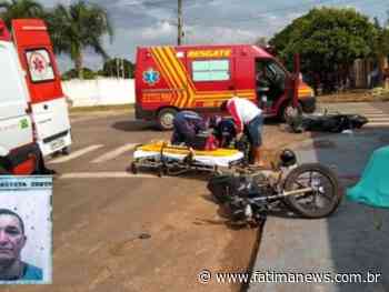 Acidente entre duas motos deixa um morto em Navirai - Fátima News
