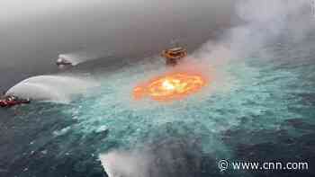 Gas leak responsible for 'Eye of fire' in Mexican waters, says Mexican oil company
