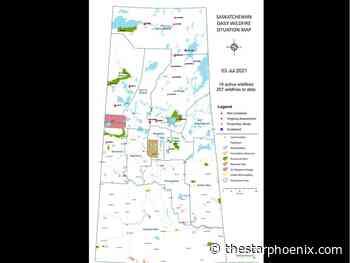 Cigar Lake mine wildfire covers over 22,000 hectares, Sask. tops five-year average