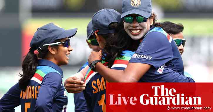 India beat England by four wickets in third women’s ODI – as it happened