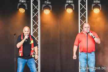 Ondanks uitschakeling zongen supporters massaal het EK-lied van Damaro en Van den Brande - Gazet van Antwerpen