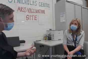 Jacob Rees-Mogg applauds Sutton vaccination team | Your Local Guardian - Your Local Guardian