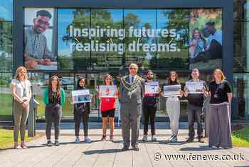 Sutton College students impress Mayor with designs to boost the royal town - FE News
