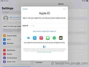 How to create and Apple ID on your iPad or iPhone