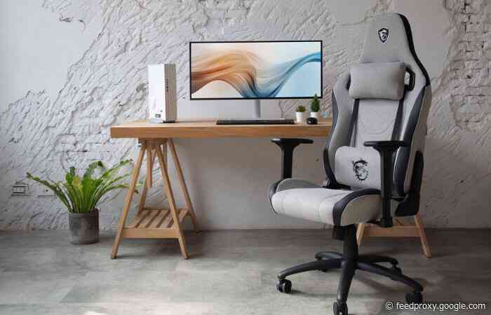 MSI MAG CH130 gaming chairs with REPELTEK spill resistant fabric