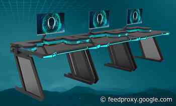 Glytch Battle Station desk concept unveiled