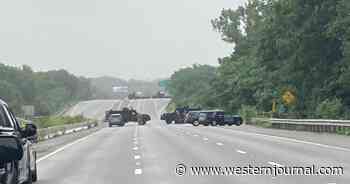Armed Men Stand Off with Cops During Traffic Stop, Shut Down Interstate
