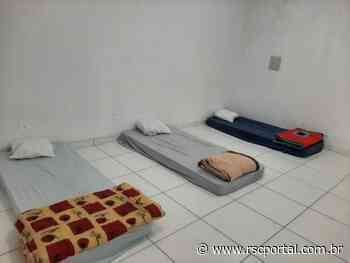 Espaço foi montado em Imbituba para acolher Pessoas em Situação de Rua - Impresso Catarinense - Open Sans, sans-serif;